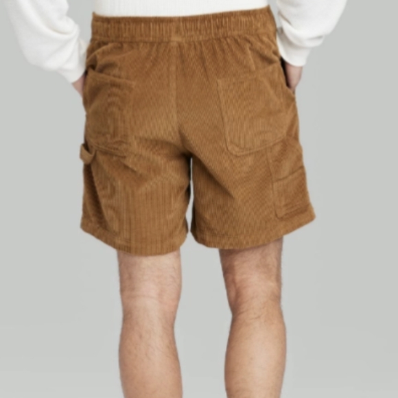 NWT Goodfellow & Co Men's XS Bermuda Adjustable Waistband Cargo Shorts - Picture 2 of 8